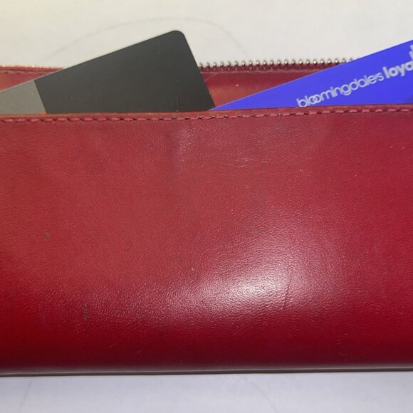 Coach x Peanuts Snoopy & Woodstock Red Zip-Around Leather Wallet - *Worn* - Picture 8 of 16